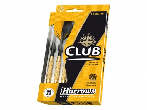 Дротики Harrows BrassClub steeltip – для начинающих