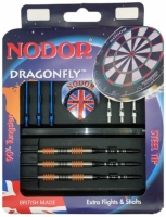 Набор из дротиков и аксессуаров Nodor Dragonfly steeltip 23gr