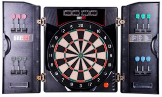 Электронный Дартс One80 Deluxe II Cabinet