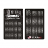 Комплект для игры в Дартс Winmau Diamond Plus Surround с защитным кольцом.